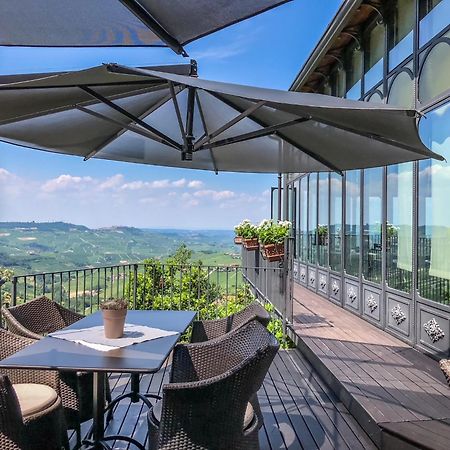 Hotel Villa Beccaris Monforte dʼAlba Esterno foto